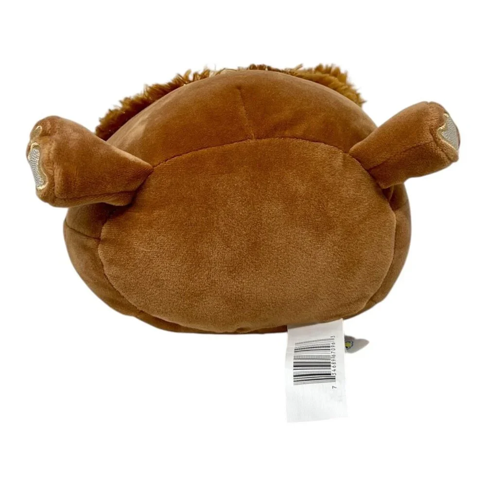 Squishmallows Kelly Toy Benny the BIgfoot 7 in Brown Furry Stuffed Animal Plush - Picture 5 of 8